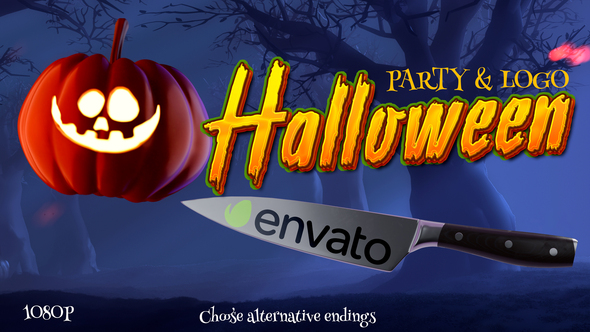 Happy Halloween Party & Logo