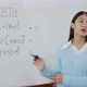 Asian female teacher teaching students at the classroom. - VideoHive Item for Sale