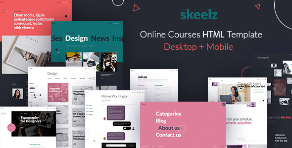 Skeelz - Online Courses Service