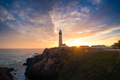 Coastal sunset at Pigeon Point Lighthouse, California - PhotoDune Item for Sale