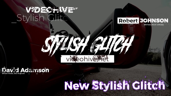 Stylish Glitch Titles