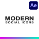 Social Icons Pack For After Effects - VideoHive Item for Sale