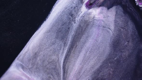 Abstract Black Paint