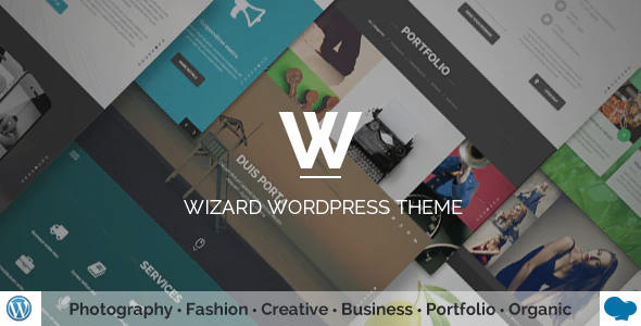 Wizard - Fullpage Portfolio WordPress Theme