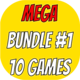 Mega Bundle #1 - 10  Android Games Projects with AdMob - CodeCanyon Item for Sale
