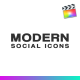 Social Icons Pack For Final Cut Pro - VideoHive Item for Sale
