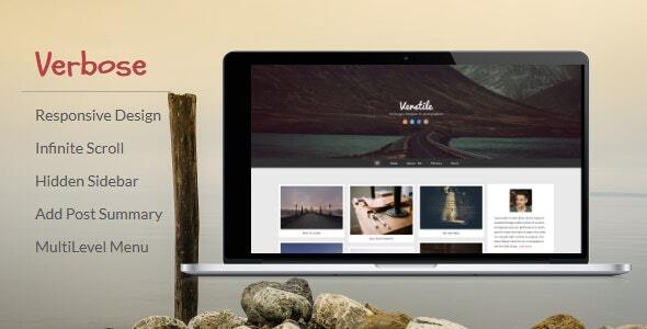 Verbose - Photography Blogger Template