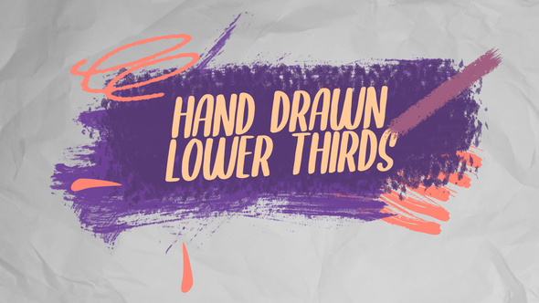 Hand Drawn Lower Thirds alt