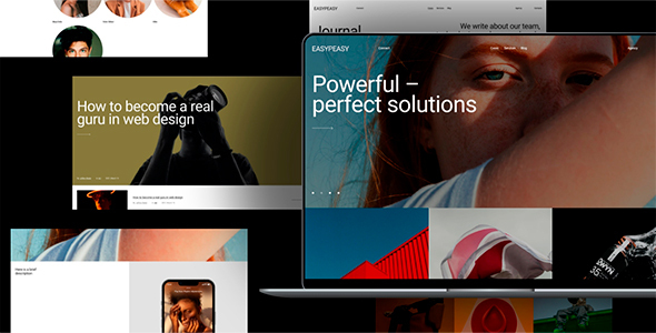 EasyPeasy | Digital Agency Portfolio HTML Template