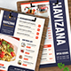 Havizana Restaurant Menu - GraphicRiver Item for Sale