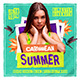 Caribbean Summer Party Flyer - GraphicRiver Item for Sale