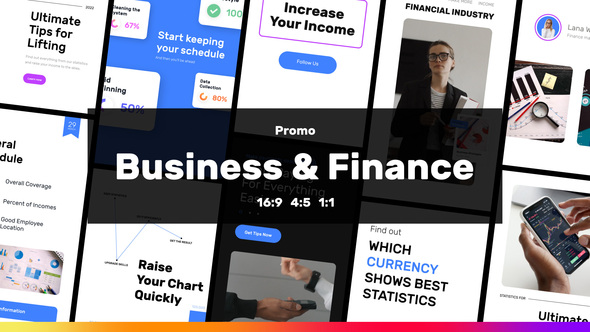 Business and Finance Stories Reels