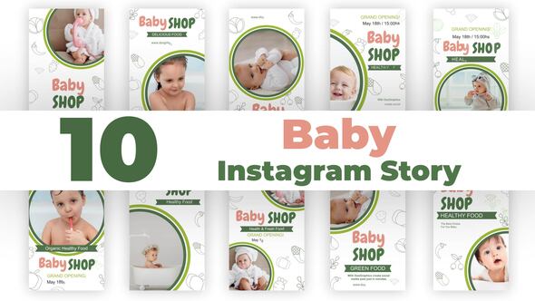 Baby Shop Instagram Stories