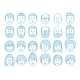 Line Set of People Icons - GraphicRiver Item for Sale
