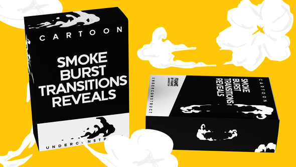 Cartoon Smoke, Burst, Transitions, Reveal