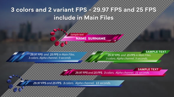 Lower Third Pack alt