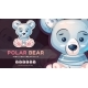 Cartoon Character Animal Polar Bear  Cute Sticker - GraphicRiver Item for Sale