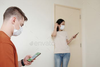 vaccine passport on smartphone after vaccination