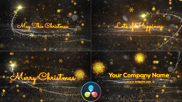 Christmas - DaVinci Resolve