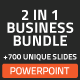 2 in 1 Startup Business Plan PPT Bundle - GraphicRiver Item for Sale