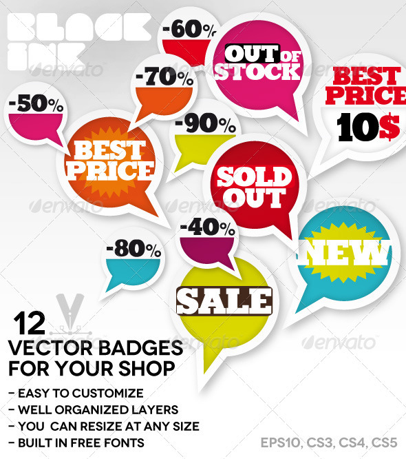 Offer Vector Badges