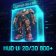 HUD UI 2D/3D 800+ - VideoHive Item for Sale