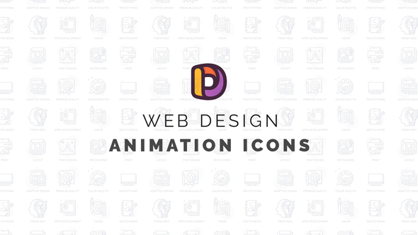 Web design - Animation Icons alt