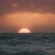 Sun On The Ocean Horizon With Waves - VideoHive Item for Sale