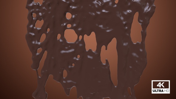 Melted Chocolate Dripping