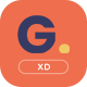 Glazey - Professional Clean Modern Admin Dashboard Template XD - ThemeForest Item for Sale
