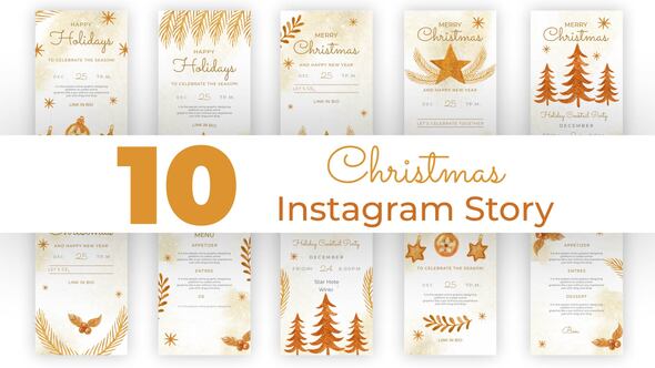 Christmas Instagram Stories Pack