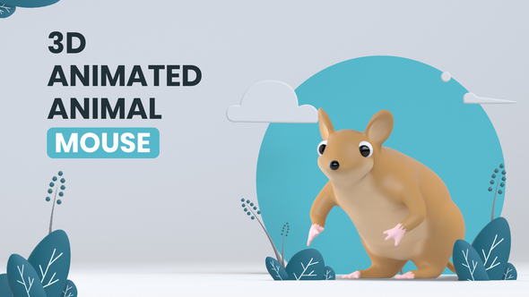 3D Animated Animal - Mouse