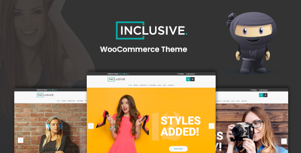 Inclusive - Fashion Shop WordPress Theme