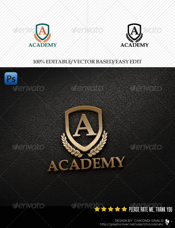 Academy Logo Template
