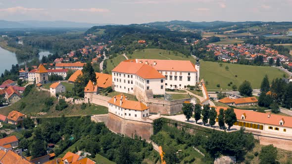 Aerial View of Ptuj
