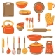 Set of Kitchen Utensils - GraphicRiver Item for Sale
