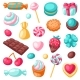 Set of Various Candies and Sweets - GraphicRiver Item for Sale