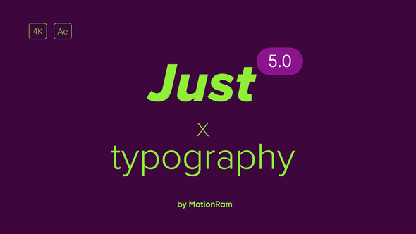 Just Typography 5.0 alt