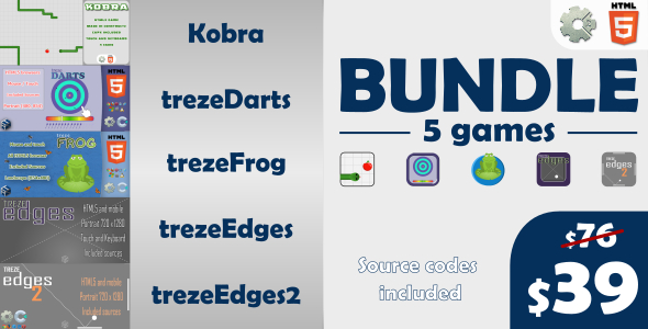 Bundle 5 Games (trezegames)