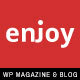 Enjoy - WordPress Magazine and Blog Theme - ThemeForest Item for Sale