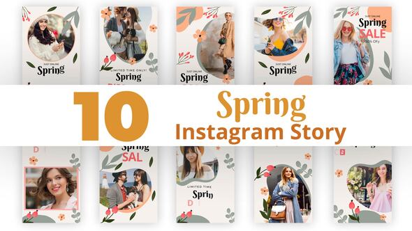 Spring Sale Instagram Stories