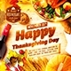 Thanksgiving Day Square Flyer vol.1 - GraphicRiver Item for Sale