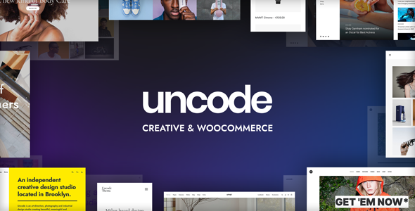 Uncode – Creative & WooCommerce WordPress Theme
