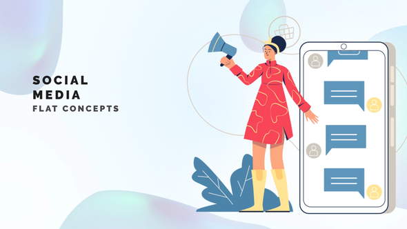 Social media - Flat Concepts alt