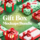 Gift Box Mockups Bundle - GraphicRiver Item for Sale