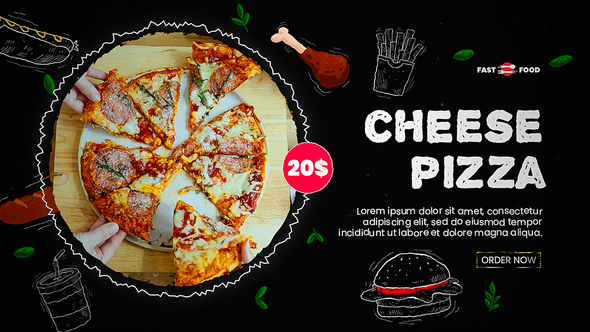 Food Menu Promo | MOGRT