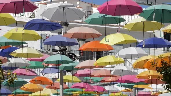 Umbrellas Colors Hanging alt
