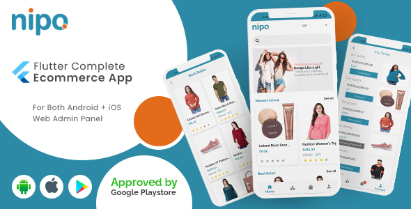 NIPO - Flutter Readymade Custom ECommerce Solution