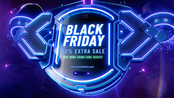 Black Friday Sales Intro Opener