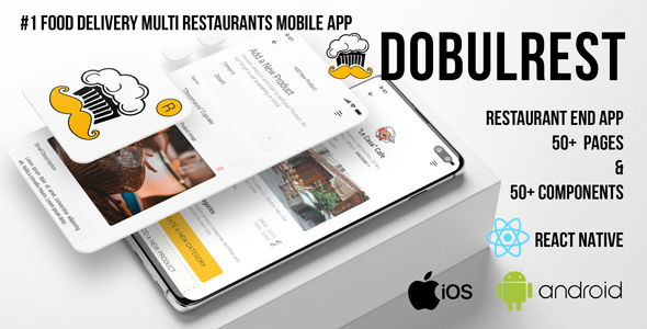 DobuleRest - Restaurant App for iOS & Android